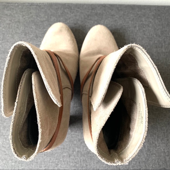 Suede Stacked Bootie - Picture 5 of 6